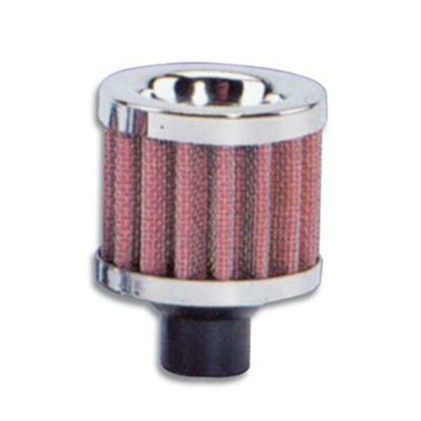 Vibrant 2165 9 mm. Crankcase Breather Filter - Red V32-2165